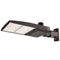 Type V 310W 5000K led parking lot light with universal mount and dusk to dawn photocell