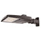 Wattage selectable Vela LED Area light with universal arm