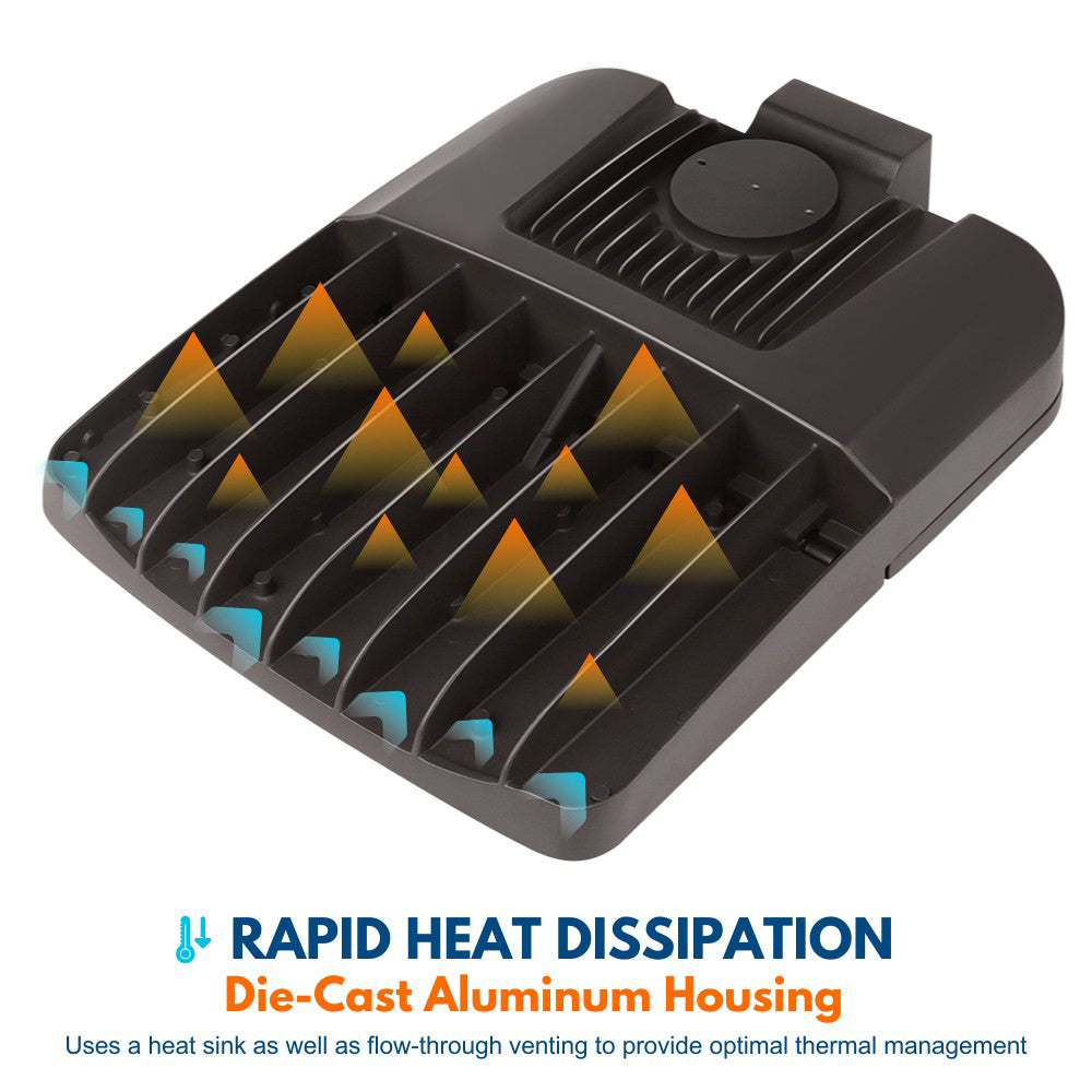 150W Vela LED Parking Lot light product details