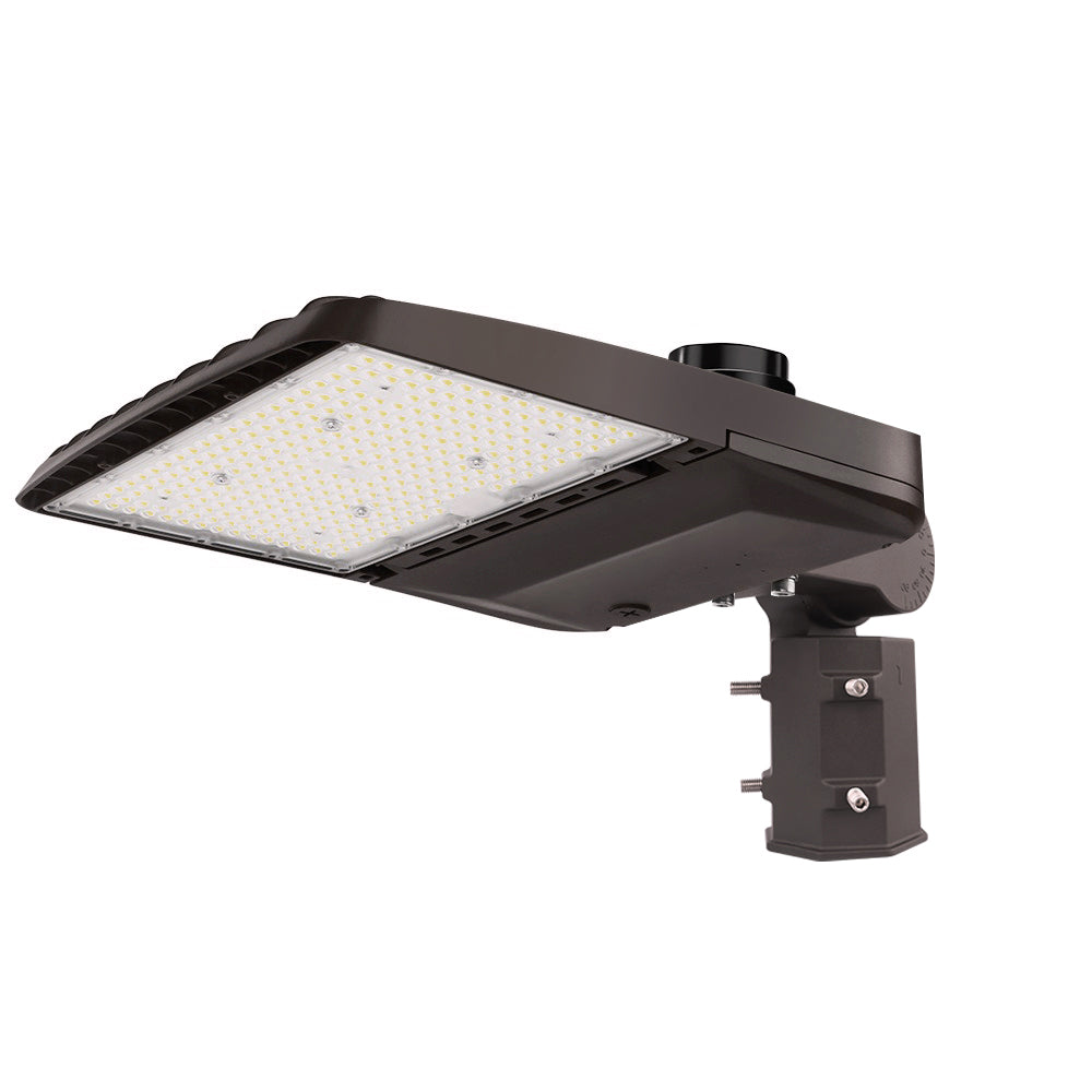 Konlite Vela wattage selectable 240W 5000K led parking lot light with Sonsen driver