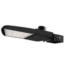 Konlite Vela wattage selectable led parking lot light with yoke mount arm with photocell