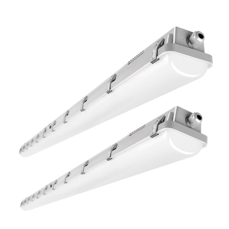 8ft Vapor Tight LED Light Fixture with emergency pack