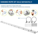 Hanging Kits for Konlite 8ft Vapor Tight LED Light Fixture