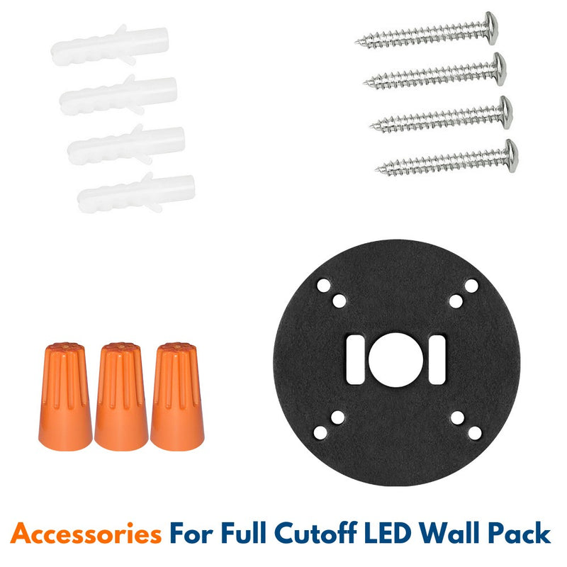 Accessories for Konlite Full Cut off Wall Pack light