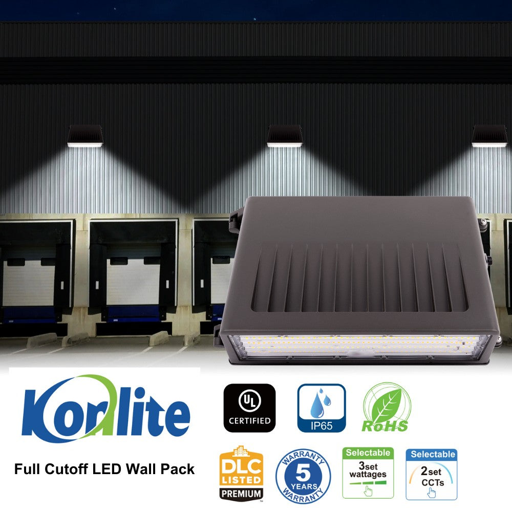 Konlite Full Cut off Wall Pack light