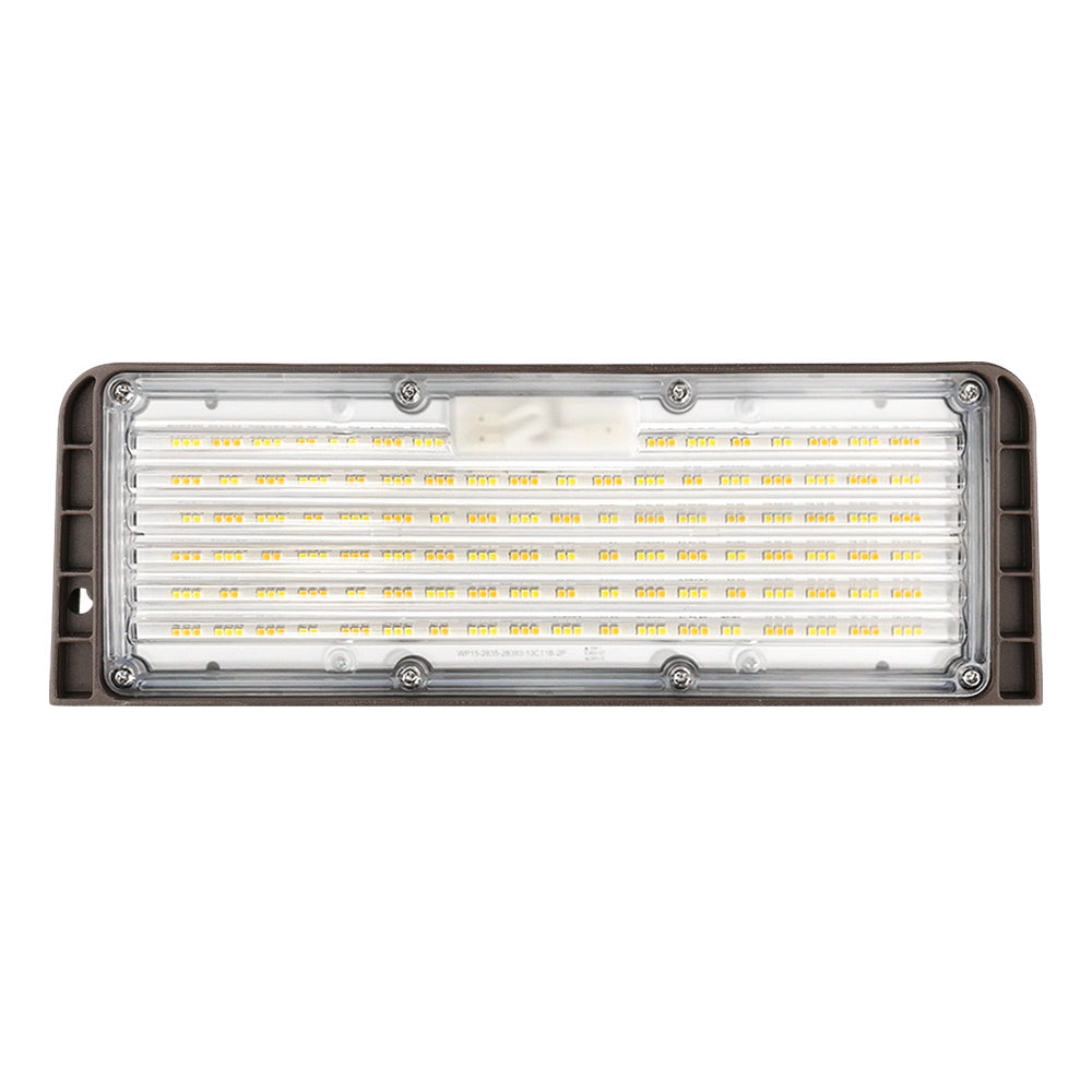 100w LED full cut off wall pack with emergency batter backup