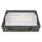 Side iew of Konlite LED Wall Pack Light With Emergency Backup