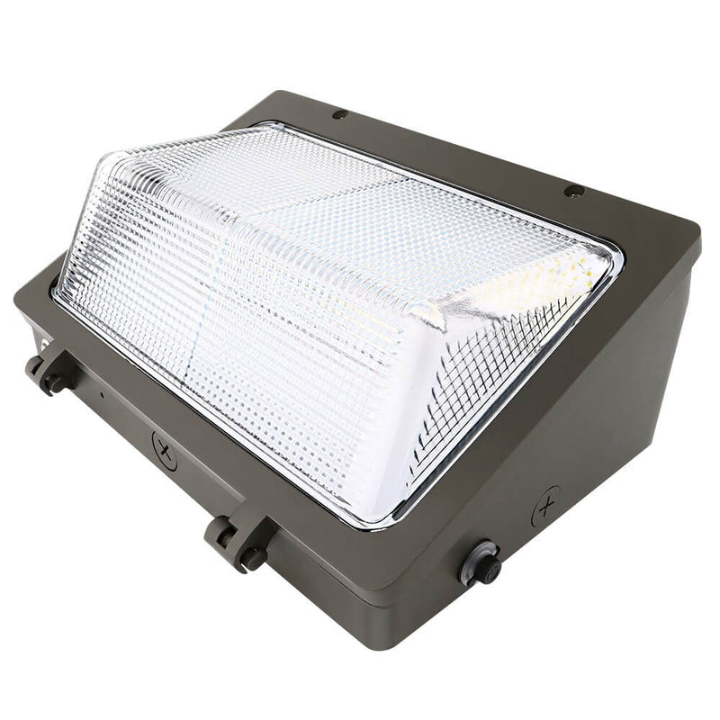 Side iew of Konlite LED Wall Pack Light 