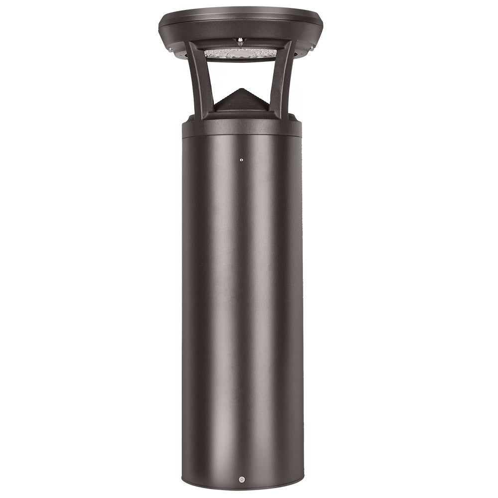 Konlite Atria Turtle Friendly LED 2 ft Dark Bronze Bollard Light Fixture