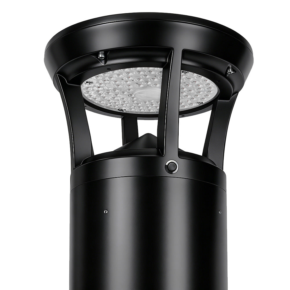 EBB test button for Konlite Atria Turtle Friendly LED 3ft Black Bollard Light