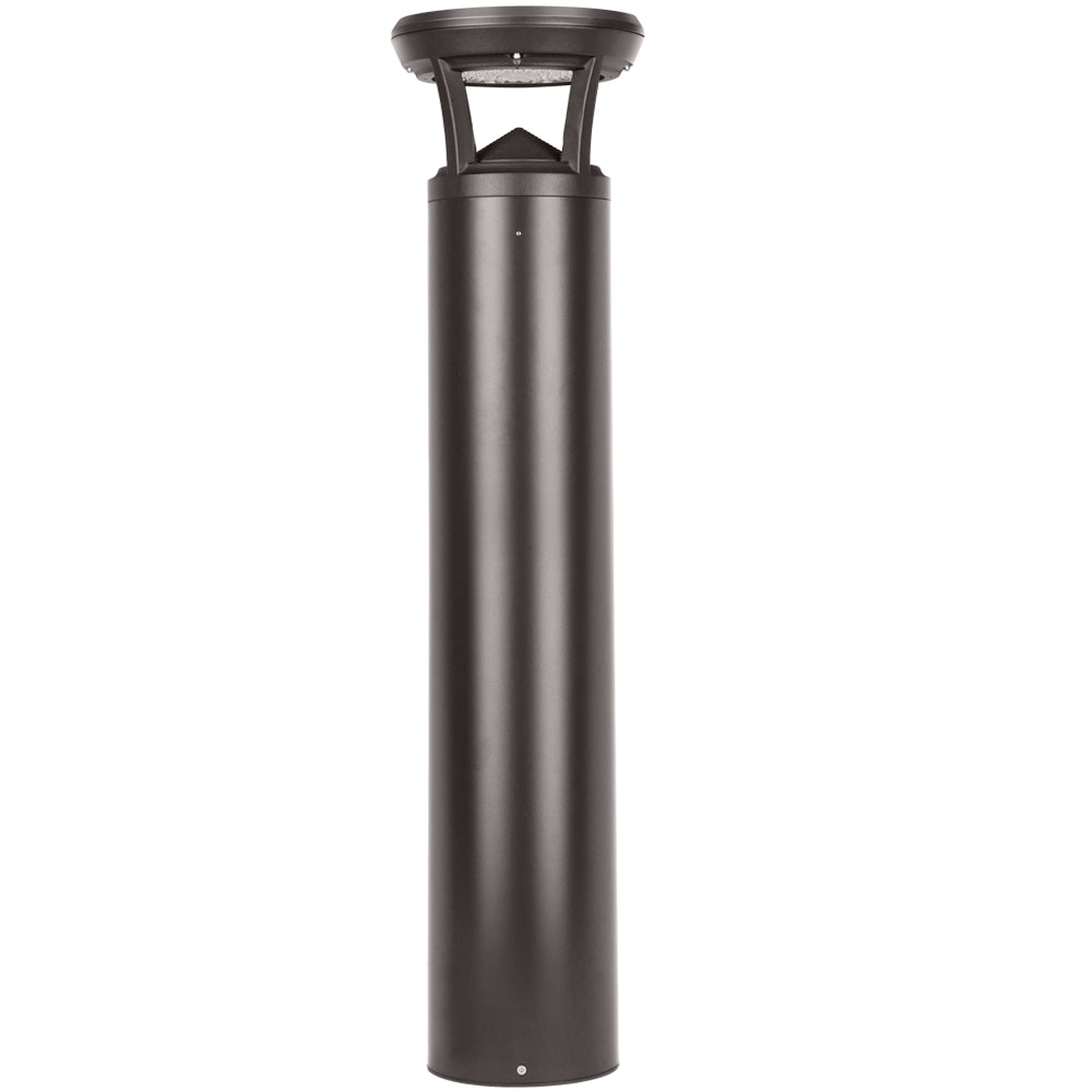Konlite Atria Turtle Friendly LED 3 ft Dark Bronze Bollard Light Fixture