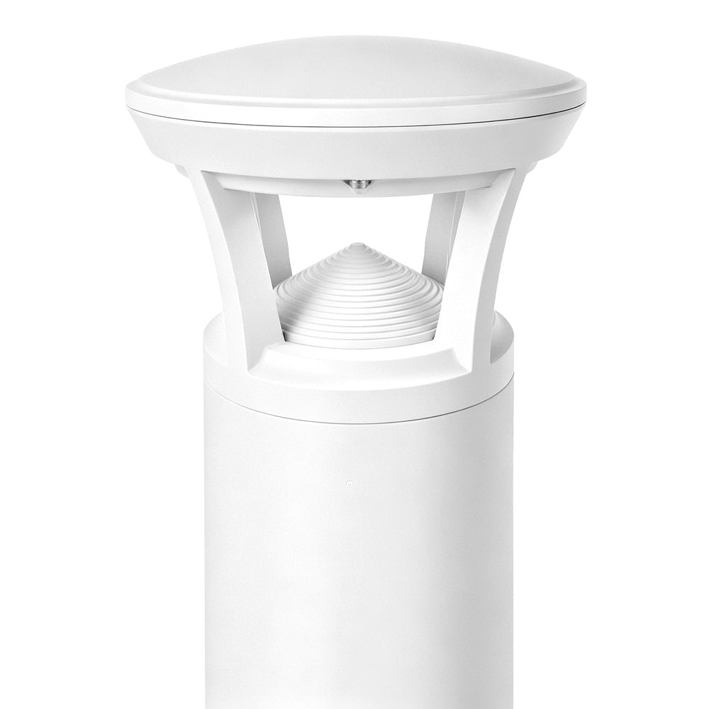 Dome top option for White Atria Turtle Friendly LED 3 ft White Bollard Light