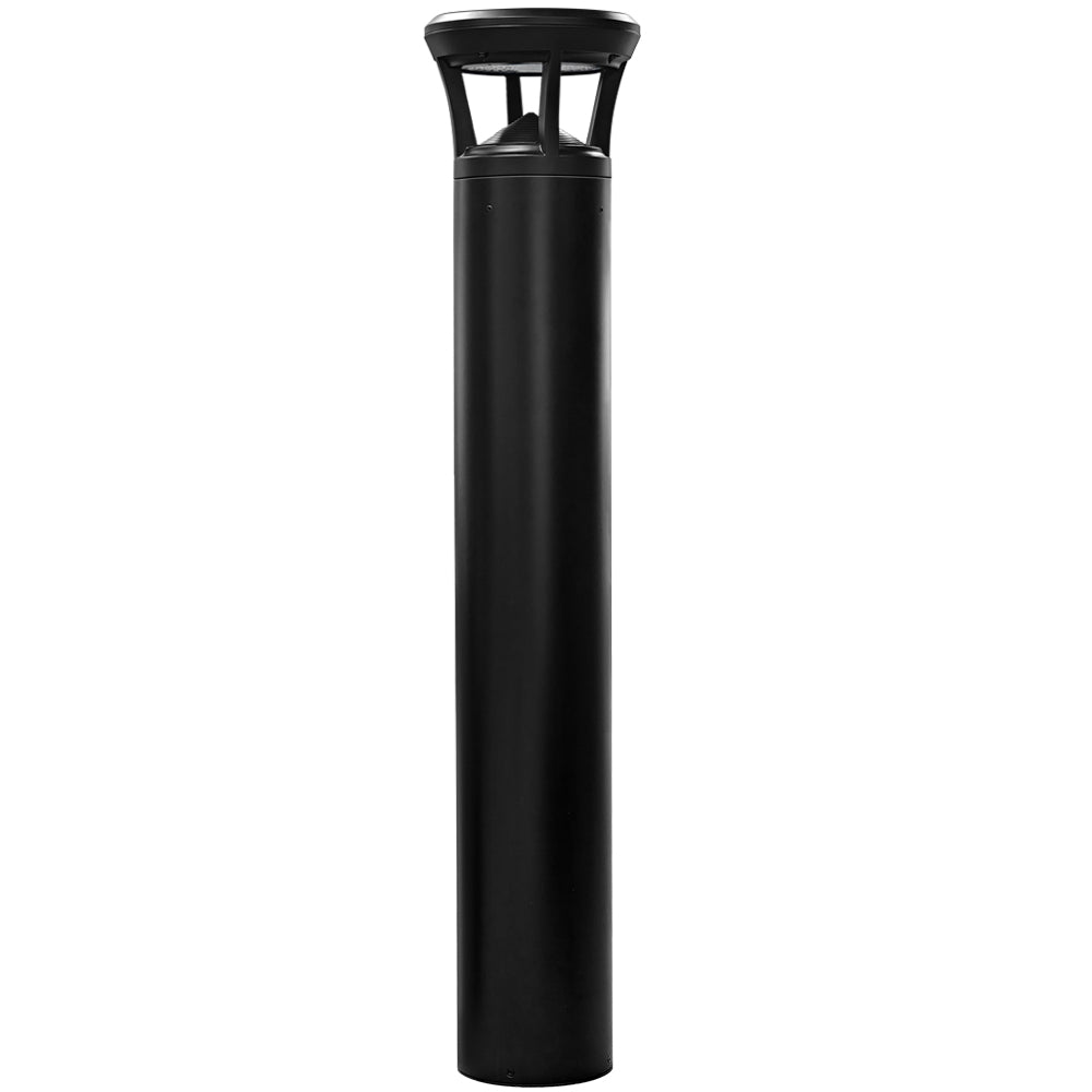 4ft Black outdoor LED Bollard light fixture 