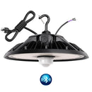 Watts selectable and color selectable Konlite UFO Round LED High Bay light With NLC Bluetooth Sensor