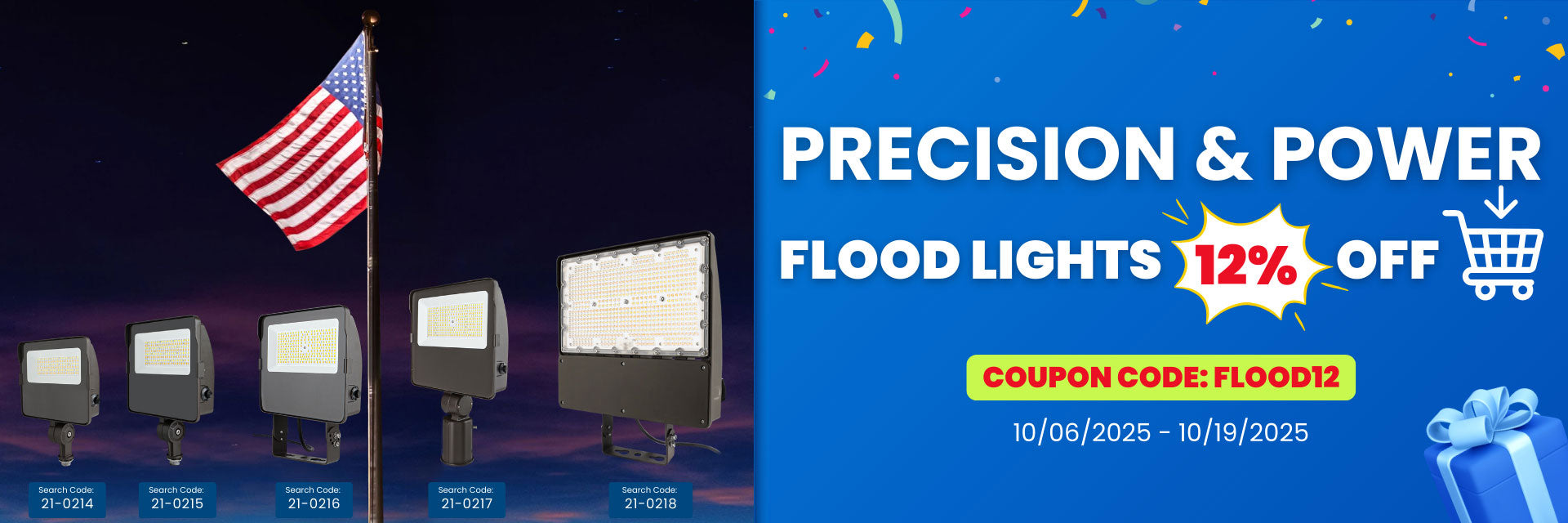 Flood Lights 12% off