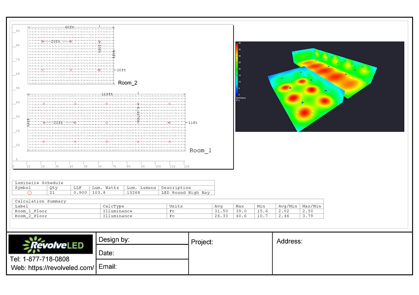 Lighting Layout Service