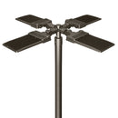 Quad Spoke 90° Tenon Adapter on a light pole
