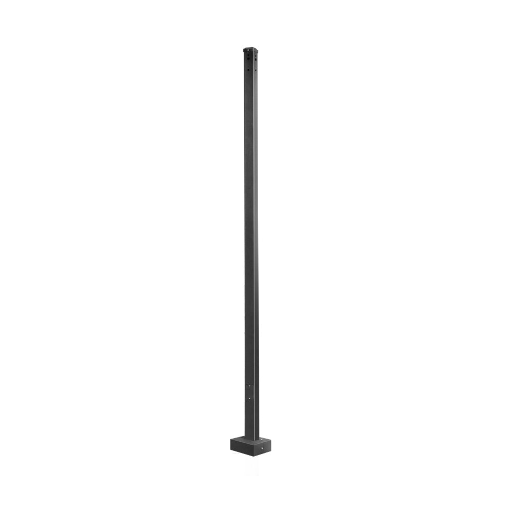 20ft Black metal pole
