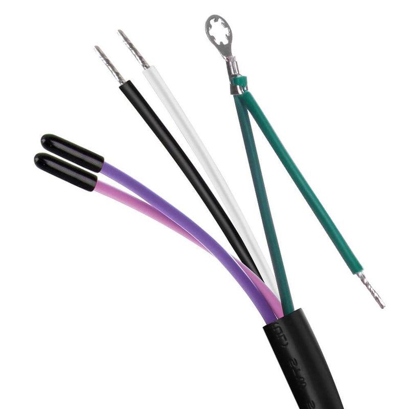 Wires for Black Power cord kit for architectural linear strip