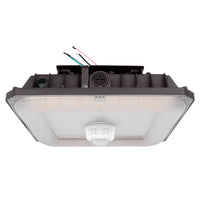 Konlite CP7 Series LED Canopy Light Fixture with motion sensor