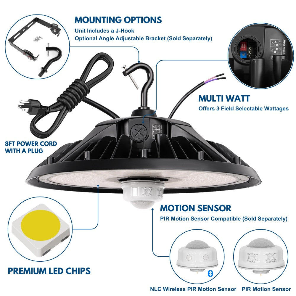 Konlite MAX Round UFO LED Bay Light product details