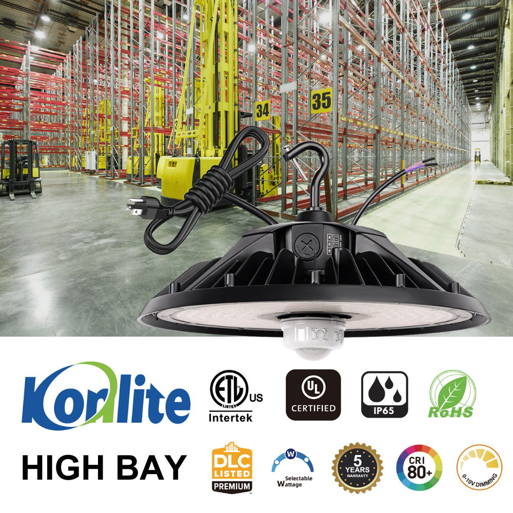 Konlite MAX Round UFO LED Bay Light 