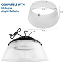 Konlite MAX Round UFO LED Bay Light with a reflector