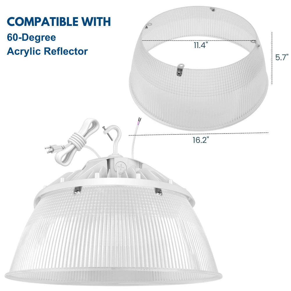 Highbay light Reflector's dimensions