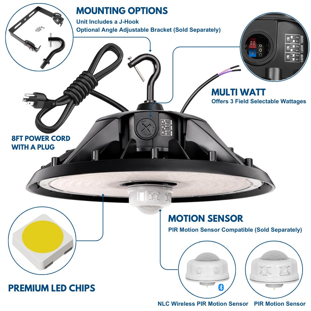 Konlite UFO Round LED High Bay light details