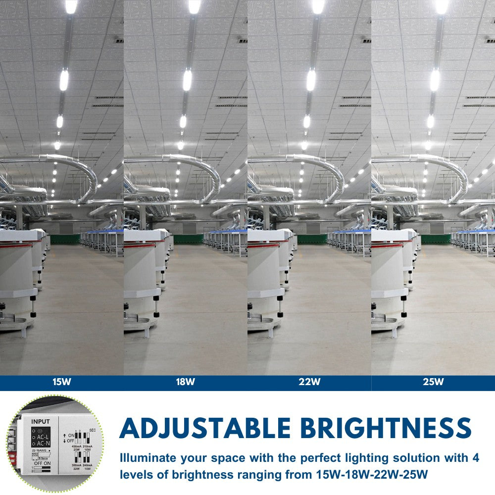 Color Tunable and Wattage selectable Strip light