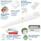 Product details for 8ft strip light fixtures