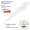 Optional Emergency battery and external motion sensor