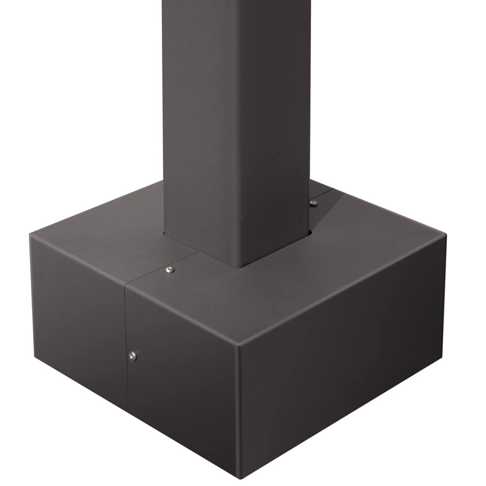 Square Light Pole Base