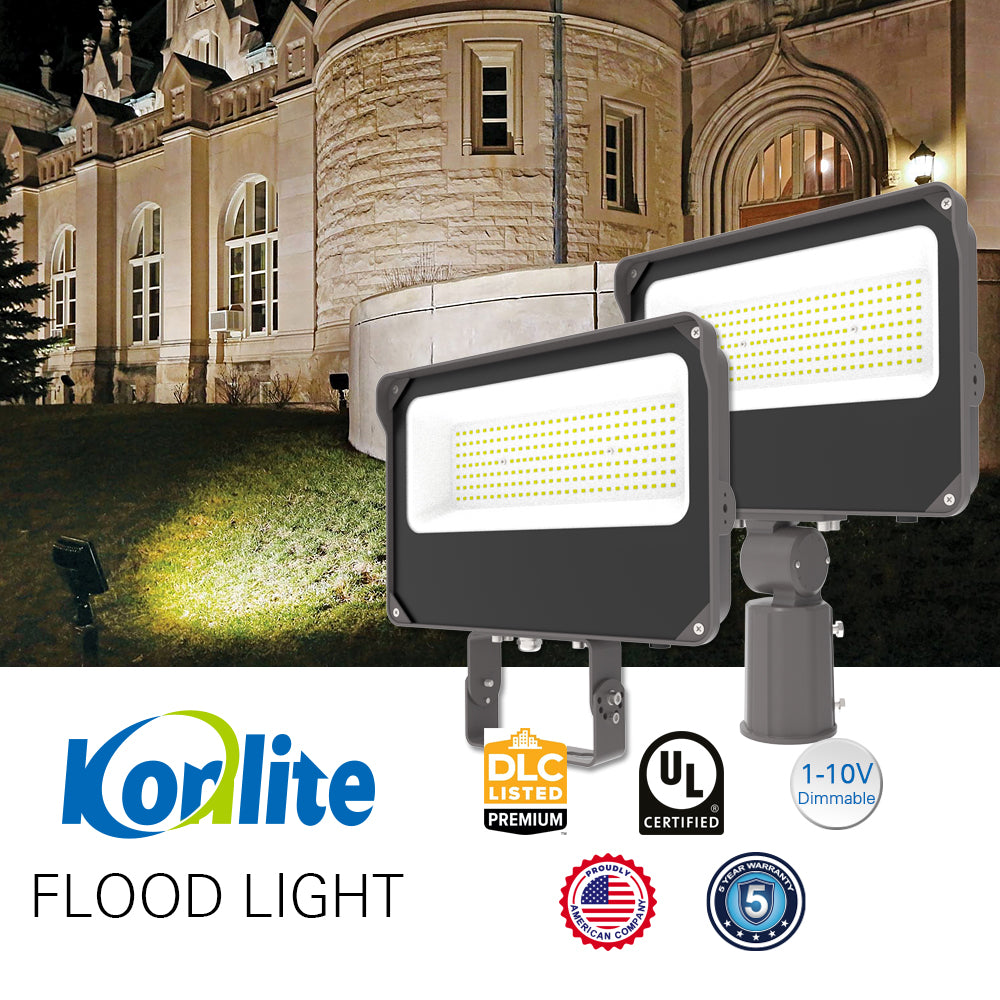 15 Watt Flood Light  DLC Slim LED Flood Light Fixture