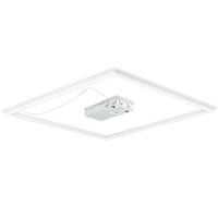Konlite 2x2 ft LED Frame light fixture on a white background