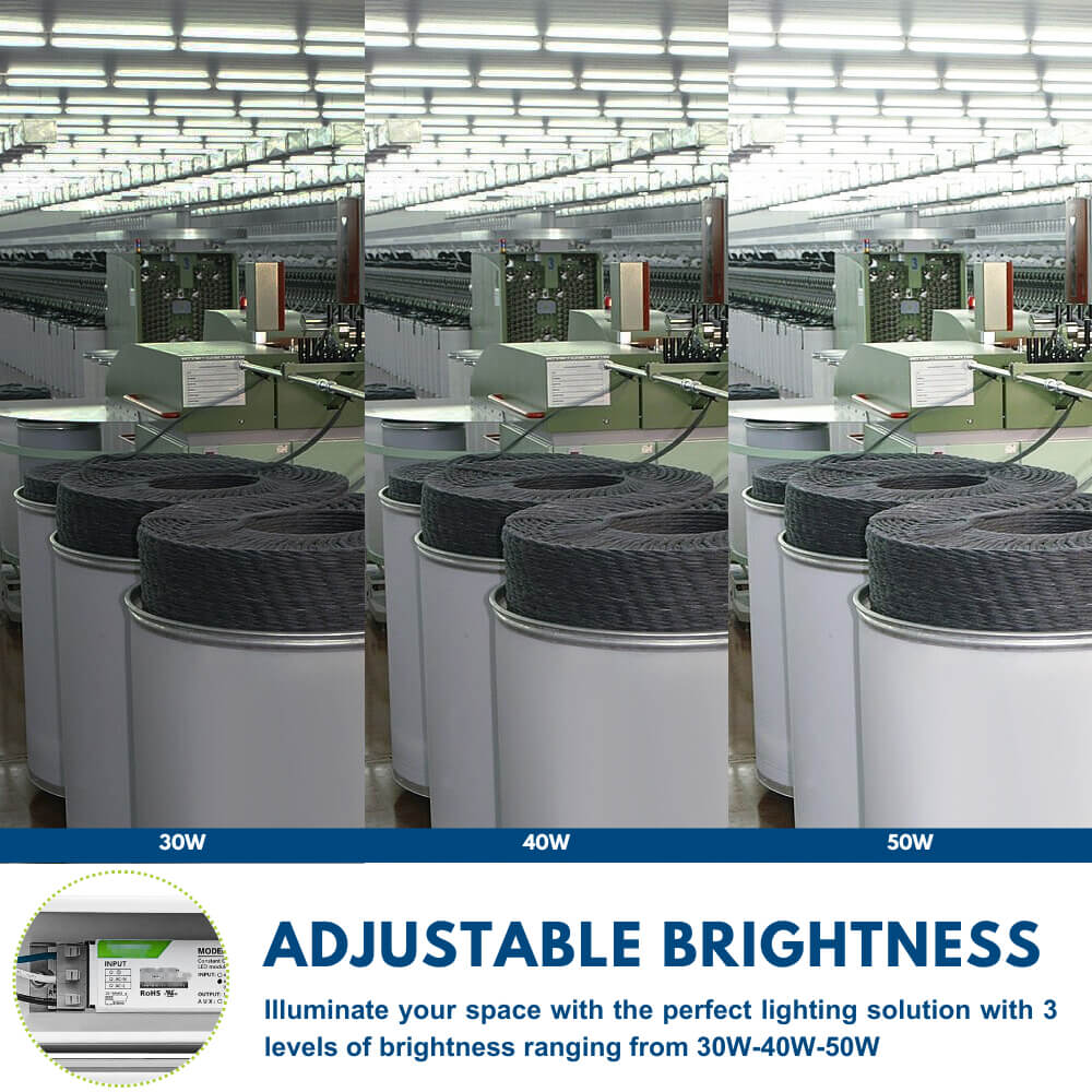 Color Tunable and Wattage selectable Strip light
