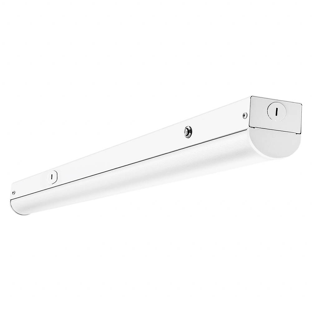 Konlite 4 foot LED Strip Light fixture with emergency battery 