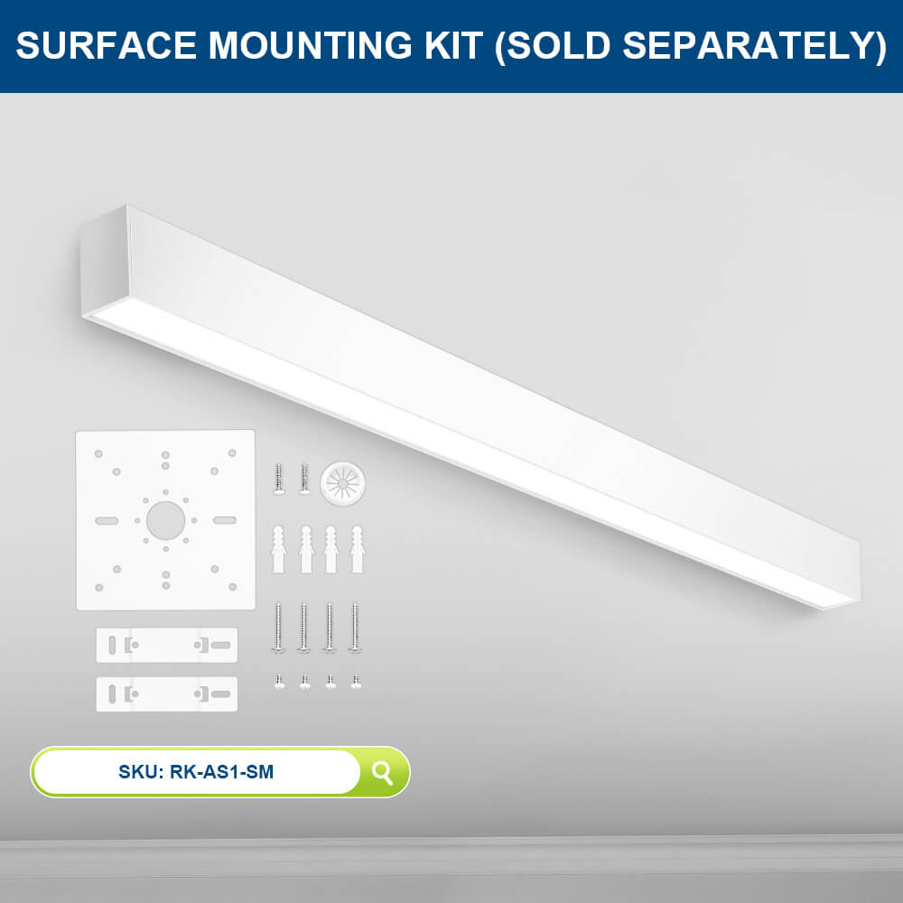 Surface mounting kit for Konlite LED strip light 
