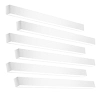 6 pack of 4 FT Architectural Linear Light LED Linear Fixture