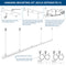 Optional suspension kits for led strip light