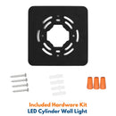Hardware kit of Konlite LED Cylinder Up and Down Wall Light fixture 