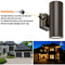 Photocell of Konlite LED Cylinder Up and Down Wall Light fixture 