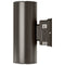 Side view of Konlite LED Cylinder Up and Down Wall Light fixture 