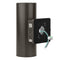 back view of Konlite LED Cylinder Up and Down Wall Light fixture 