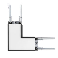 Black L-Shape Connector Use with Konlite Architectural Linear Light 
