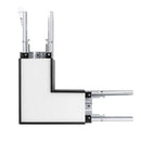 Black L-Shape Connector Use with Konlite Architectural Linear Light 