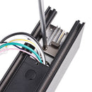 Black L-Shape Connector Use with Konlite Architectural Linear Light 