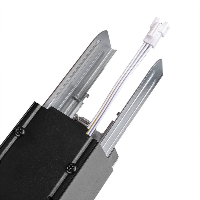 Black L-Shape Connector Use with Konlite Architectural Linear Light 
