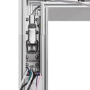 Connection of White L-Shape Connector Use with Konlite Architectural Linear Light Fixture 