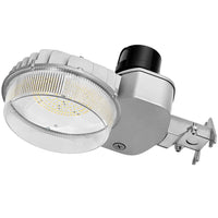 led barn light with a black dusk to dawn photocell